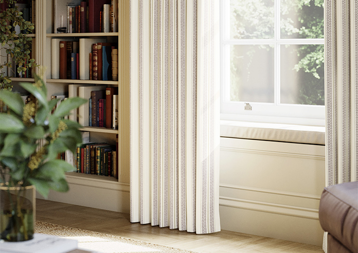 Noble Stripe, Scuffs - Made to Measure Curtains - Image 5